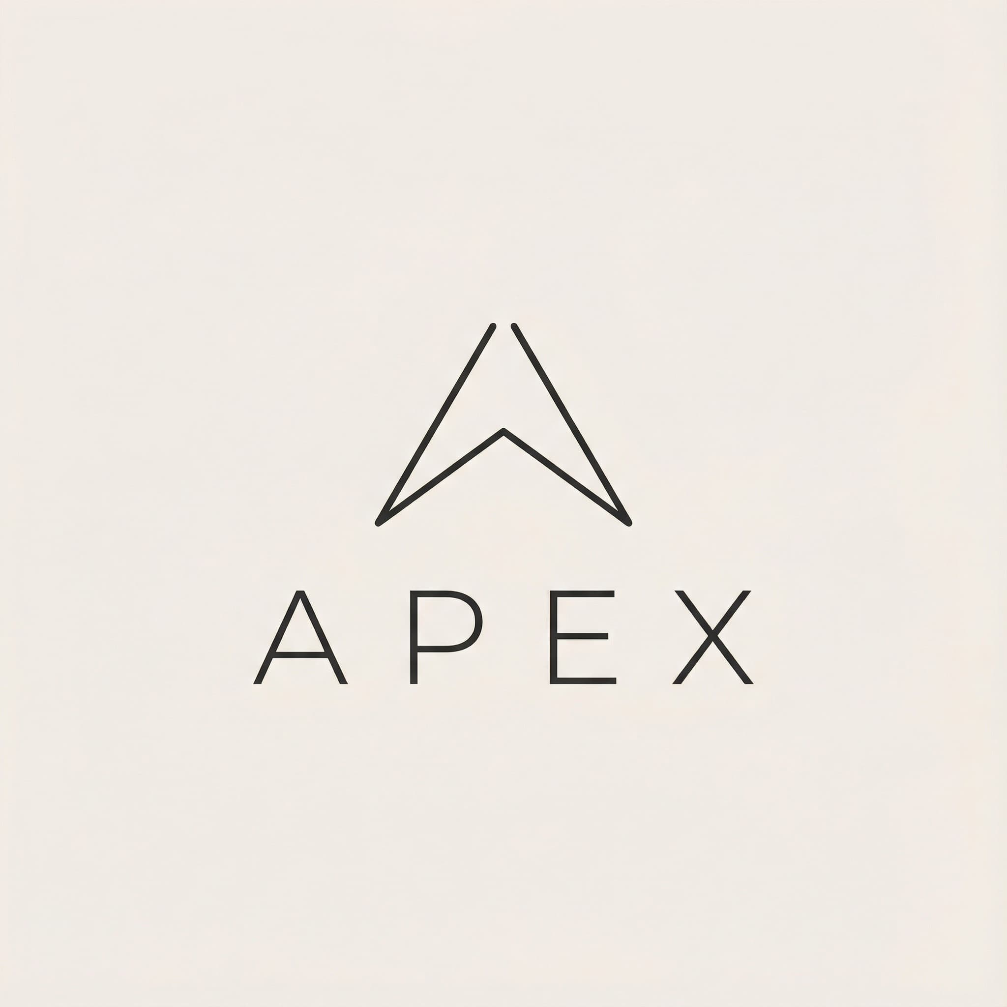 Minimalist logo style