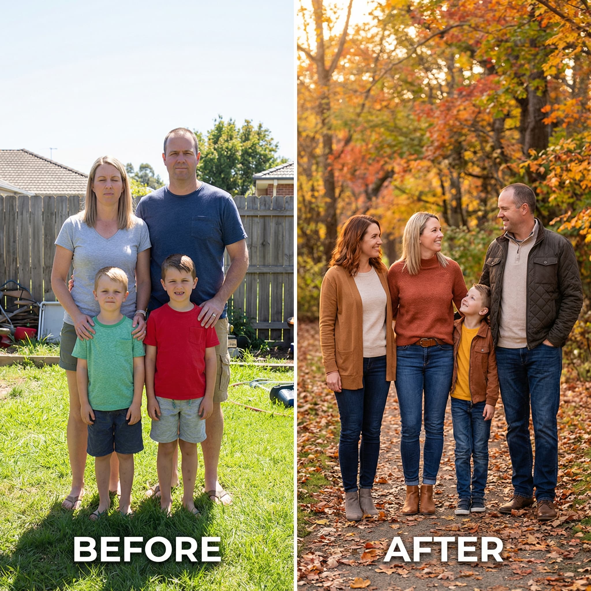 Family Portrait Evolution