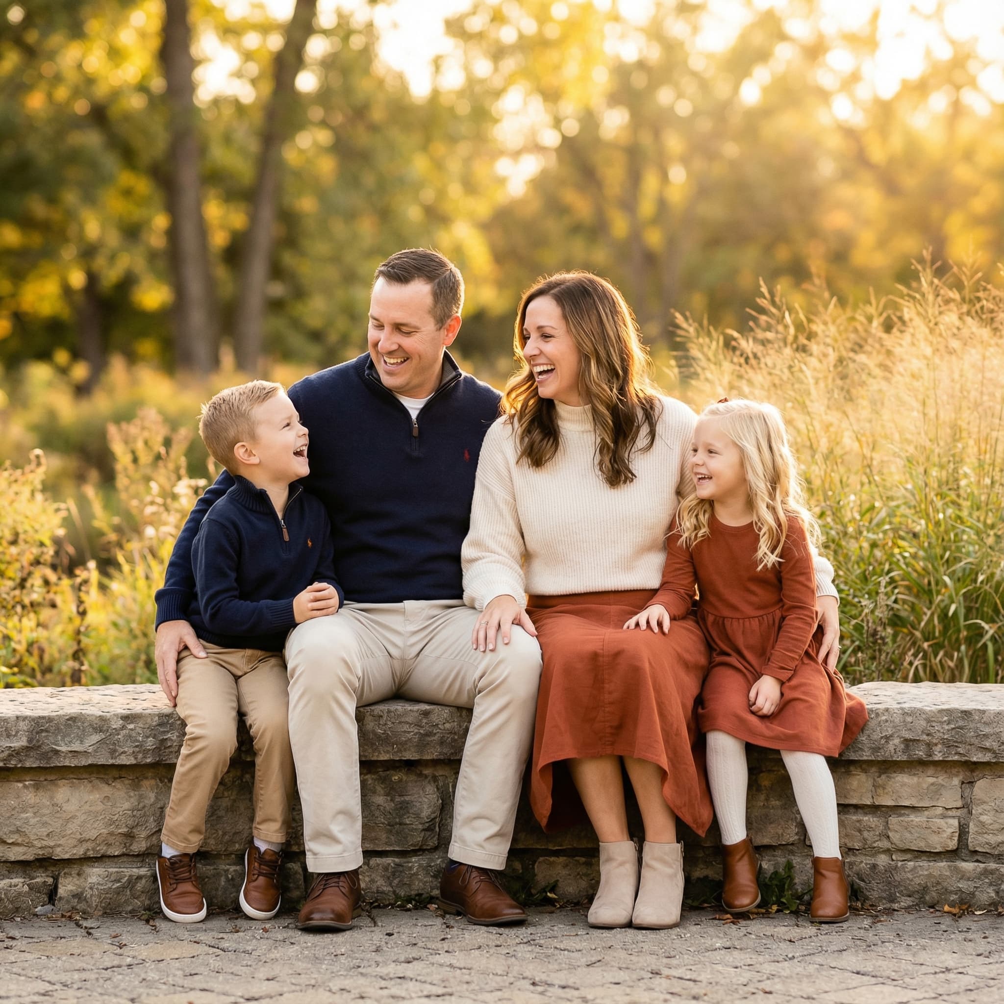 Family Portrait Enhancement